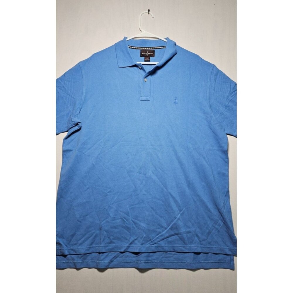 Black Brown 1826 Polo Shirt Men’s Large Blue Casual Top New Without Tags